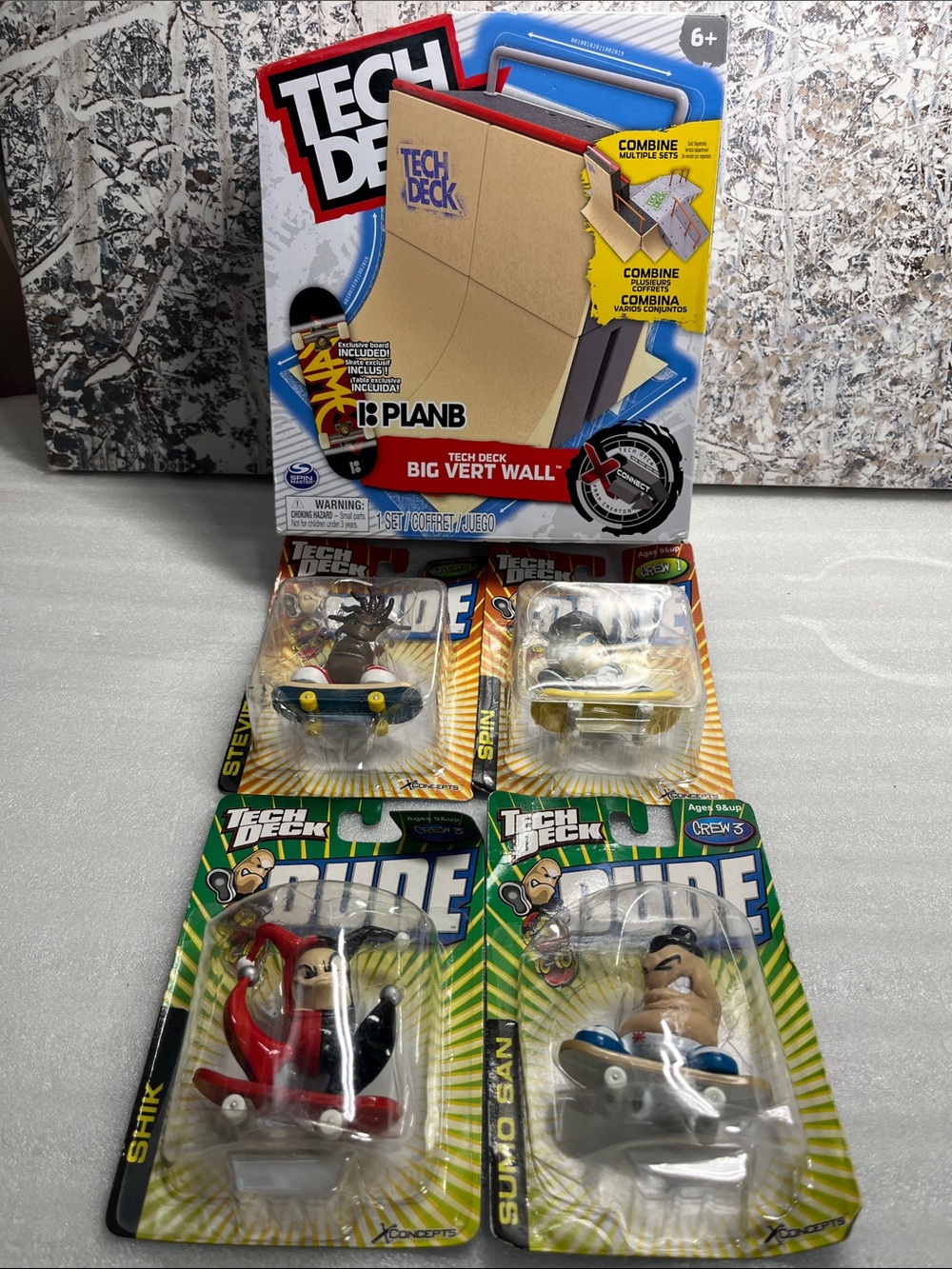 Tech Deck Dudes Vintage 2000 & Ramp
